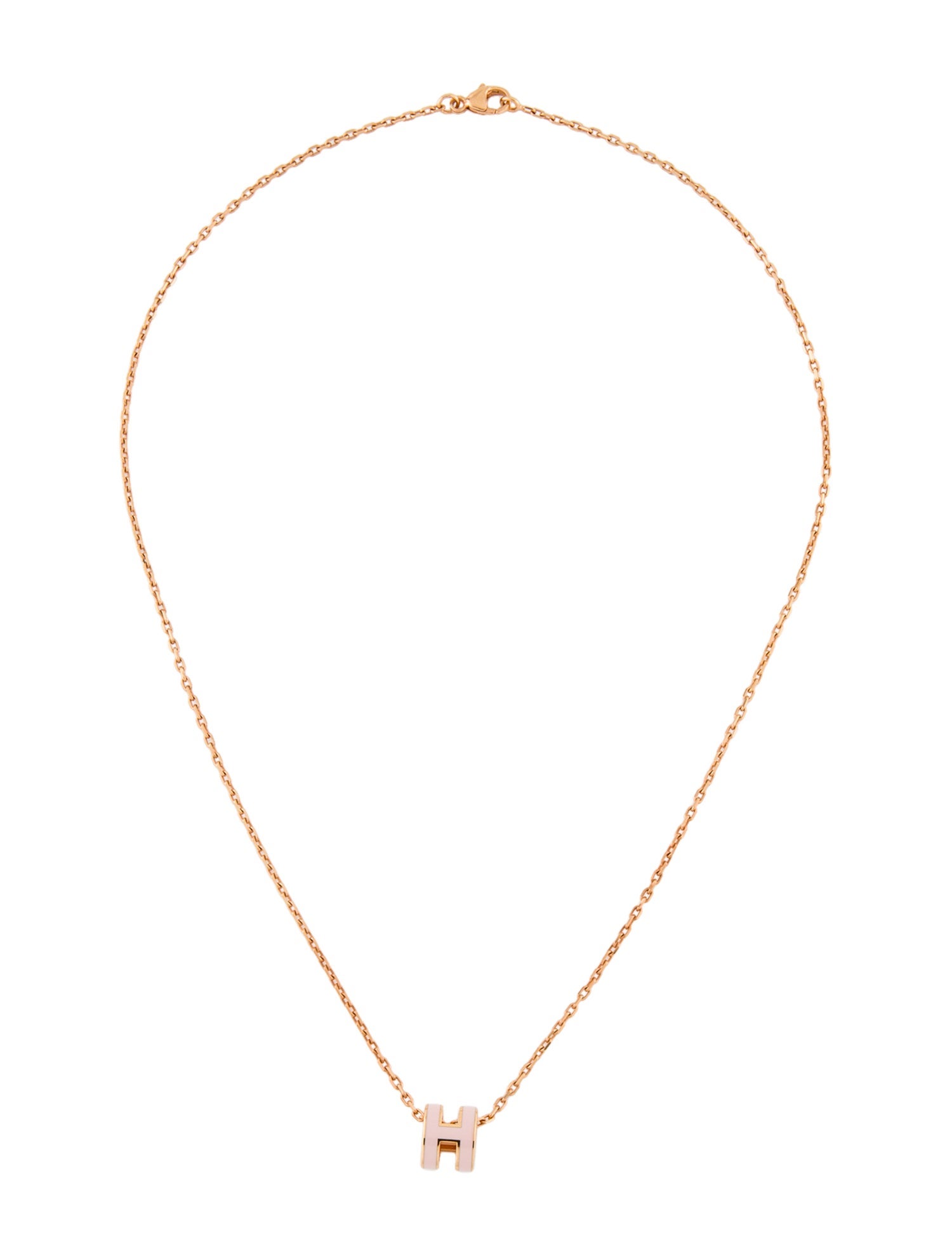 Hermès 18K Diamond Vertige Coeur Earrings - 18K Rose Gold