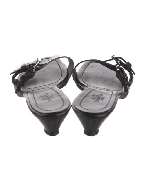 Hermès Leather Slides