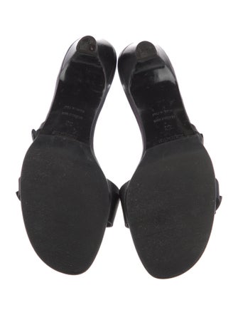 Hermès Leather Slides