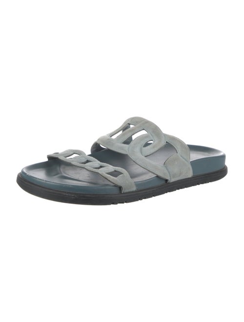 Hermès Extra Suede Slides