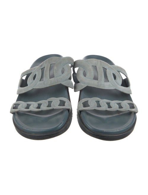 Hermès Extra Suede Slides