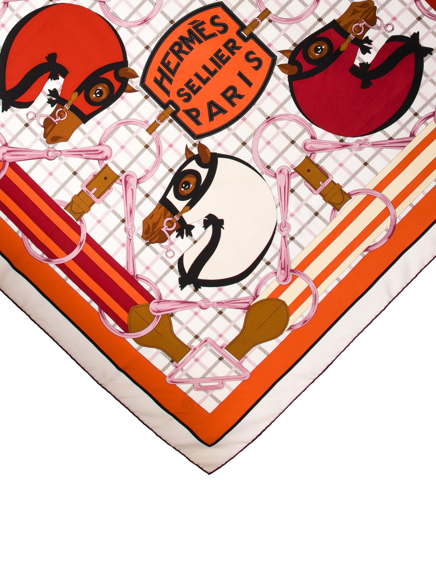 Hermès Tatersale Silk Scarf