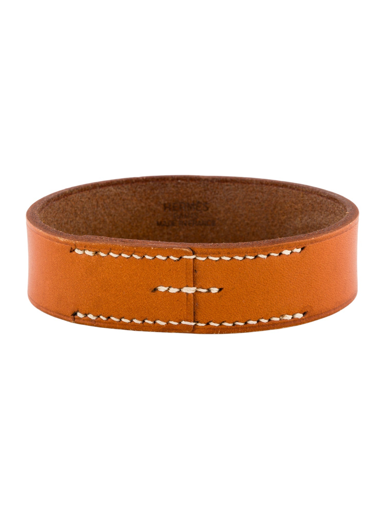Hermès Leather Pool Tour Bangle Bracelet