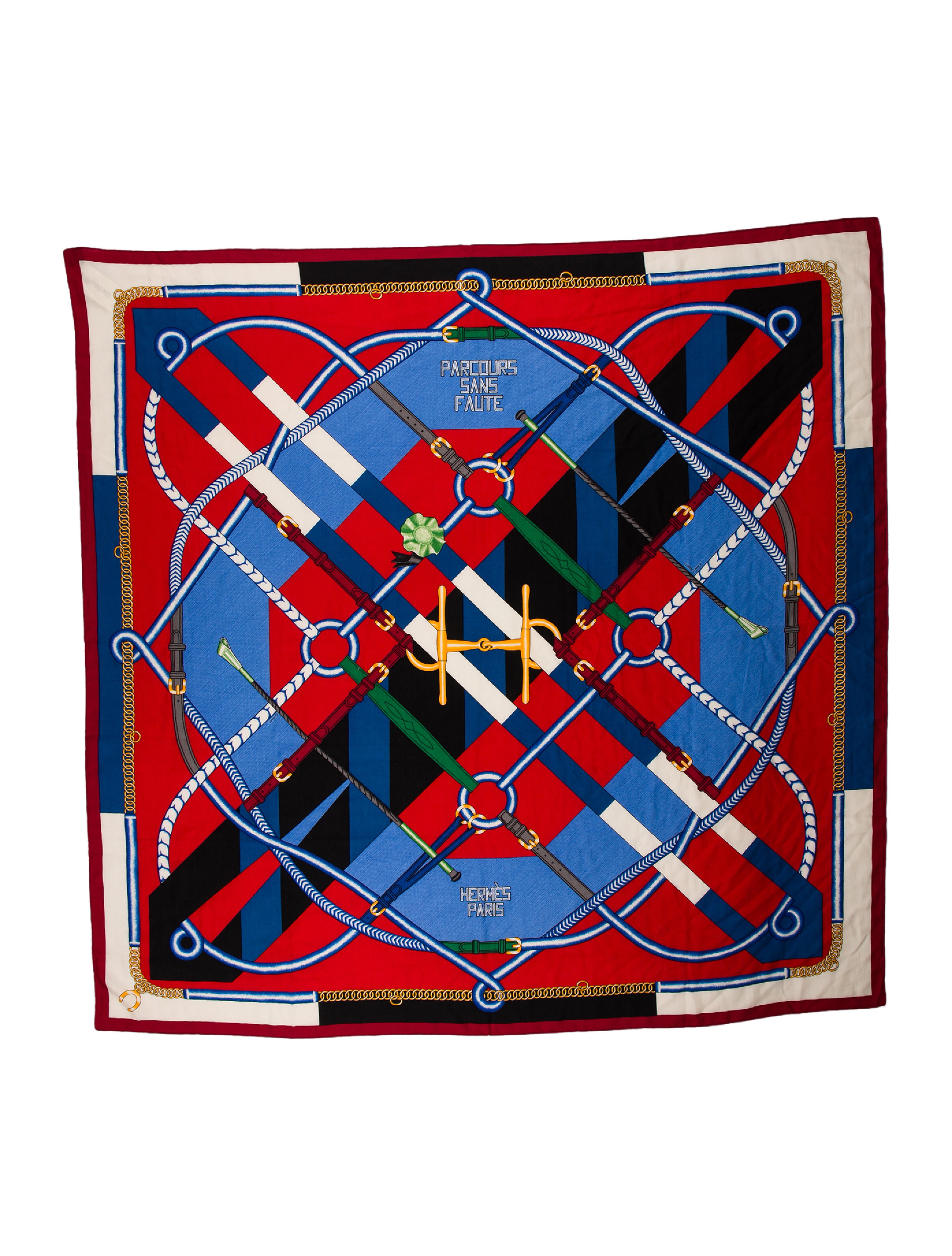 Hermès Parcours Sans Faute Cashmere Shawl