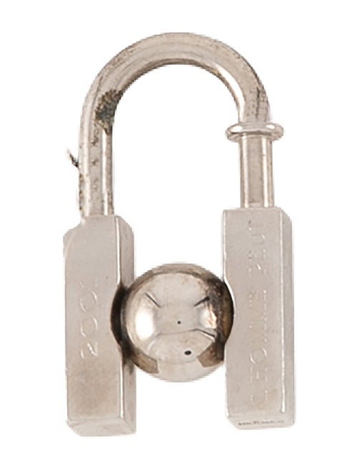 Hermès 2001 Limited Edition L'Homme Peut Embellir La Terre Cadena Lock Bag Charm