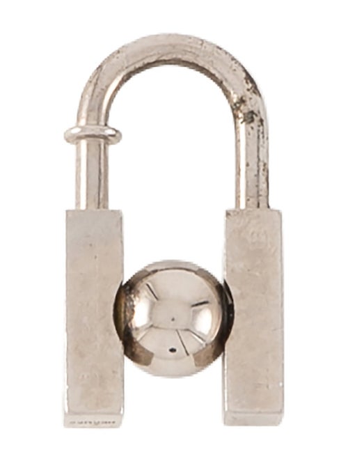 Hermès 2001 Limited Edition L'Homme Peut Embellir La Terre Cadena Lock Bag Charm