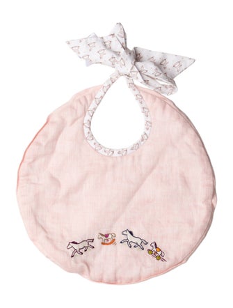 Hermès Linen Baby Bib