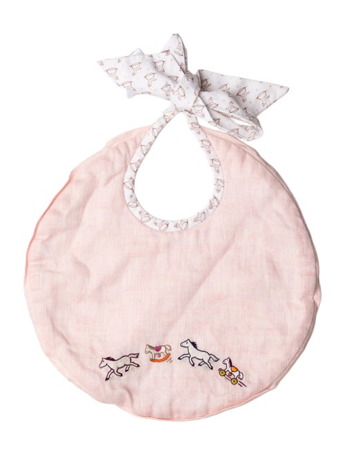 Hermès Linen Baby Bib