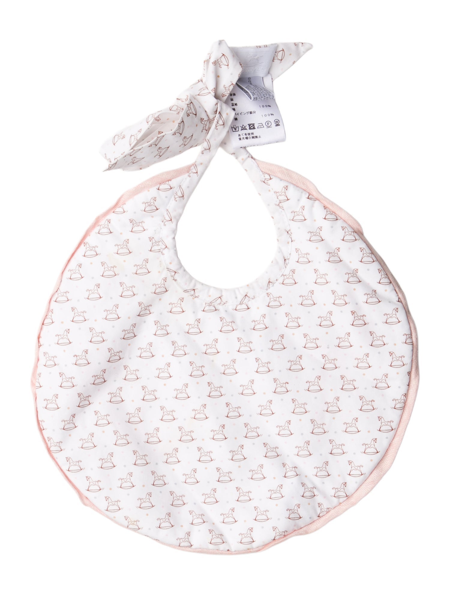 Hermès Linen Baby Bib