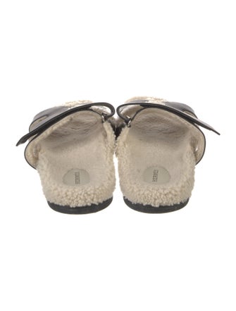 Hermès Chypre Leather Slides