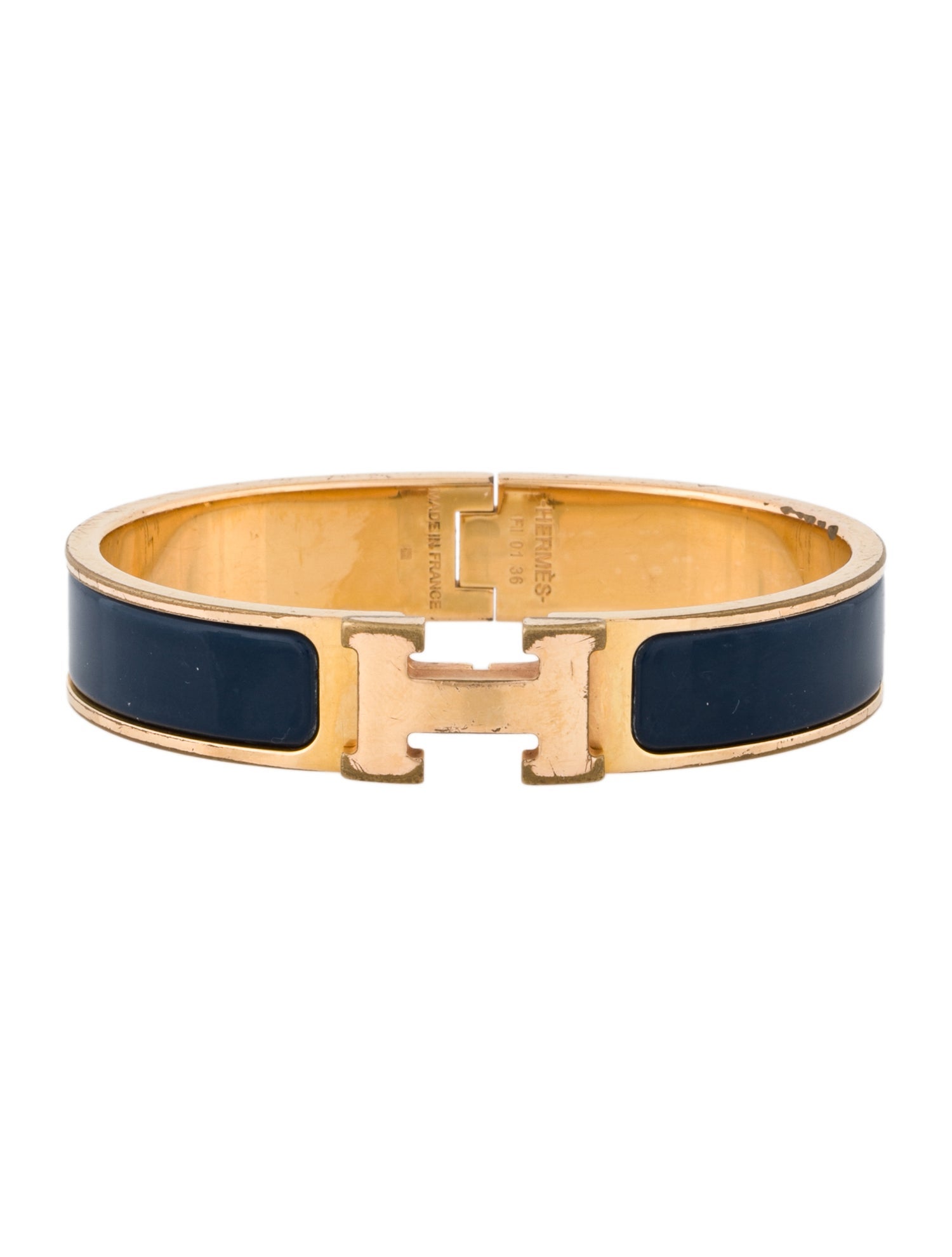 Hermès Clic H Bangle Bracelet