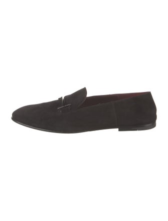 Hermès Saga Suede Loafers