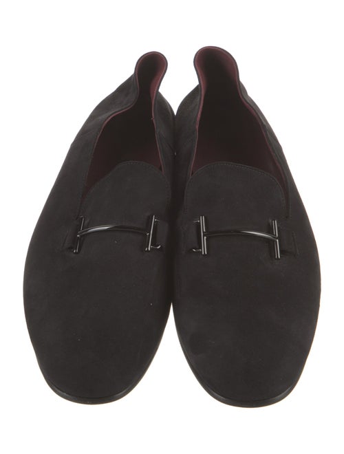 Hermès Saga Suede Loafers