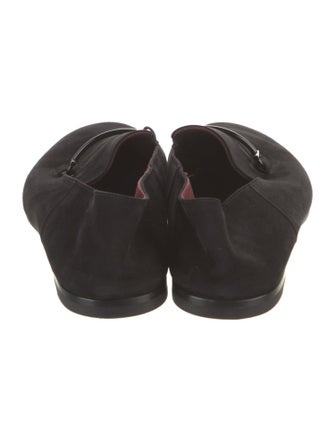 Hermès Saga Suede Loafers