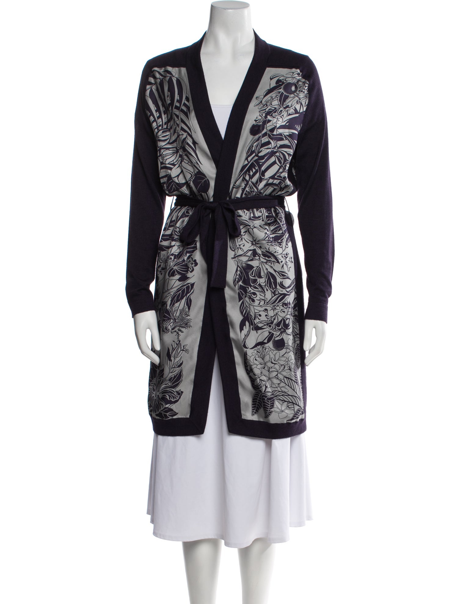 Hermès Silk Printed Sweater