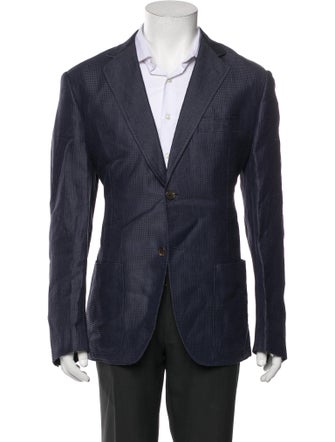 Hermès Plaid Print Sport Coat