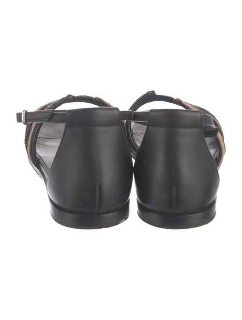 Hermès Santorini H Logo T-Strap Sandals