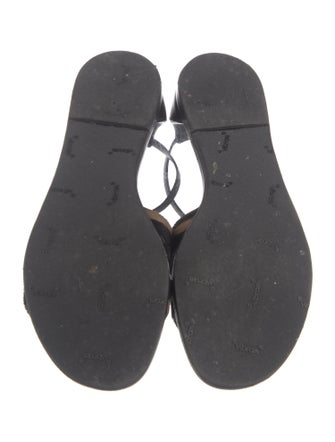 Hermès Santorini H Logo T-Strap Sandals