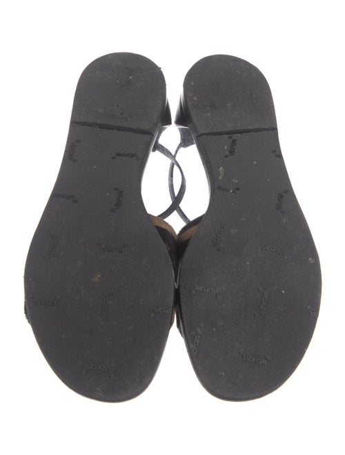 Hermès Santorini H Logo T-Strap Sandals