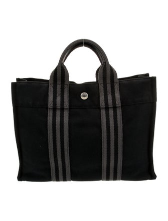 Hermès Toile Fourre-Tout PM