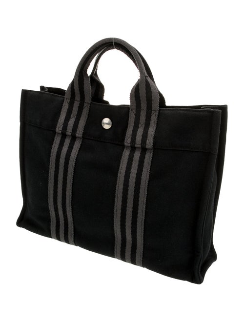 Hermès Toile Fourre-Tout PM