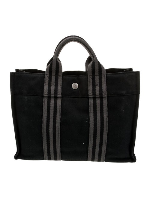 Hermès Toile Fourre-Tout PM