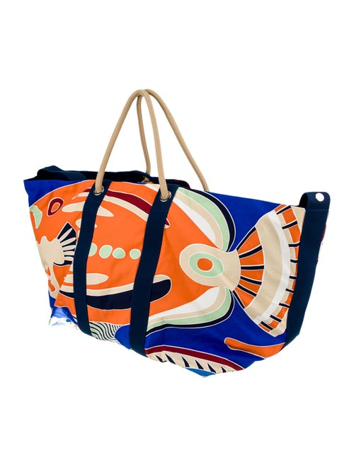 Hermès Traffic Jam Beach Bag
