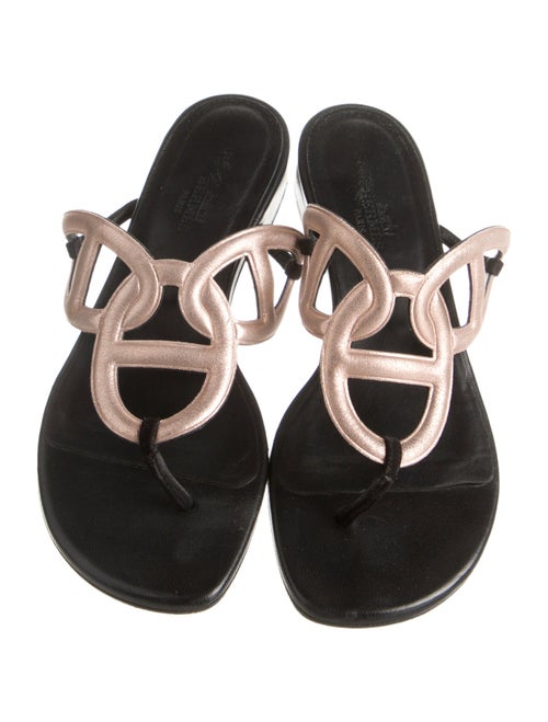 Hermès 2020 Beach Slingback Sandals