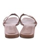 Hermès Oran Leather Slides