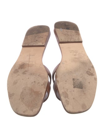 Hermès Oran Leather Slides
