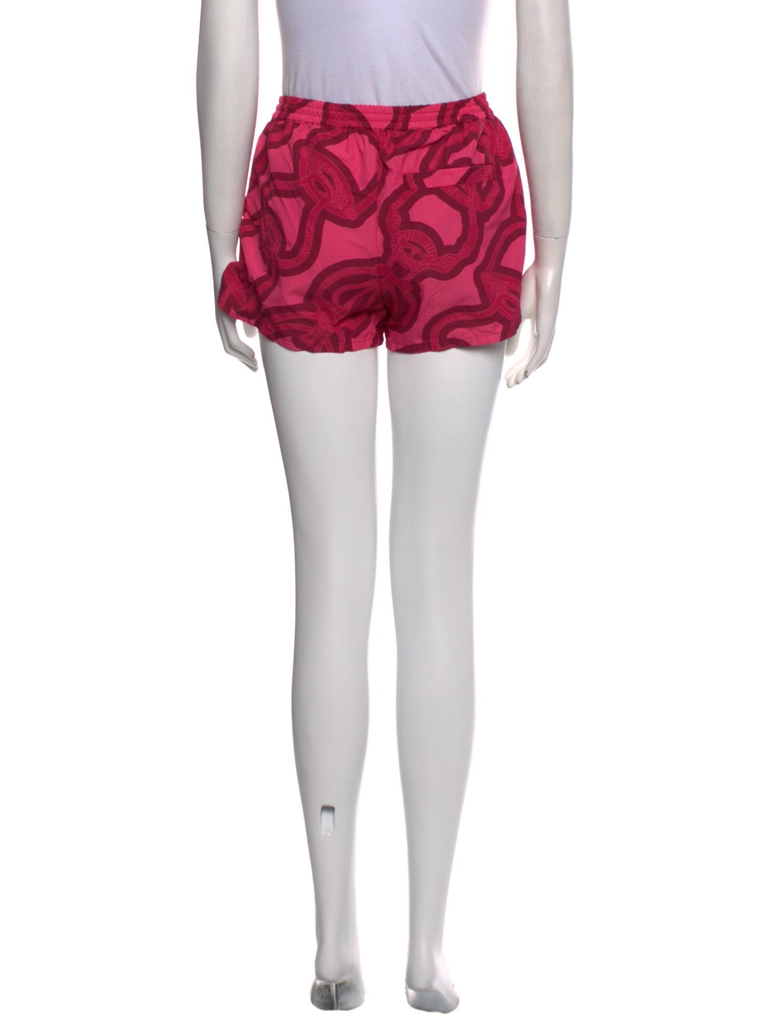 Hermès Printed Mini Shorts