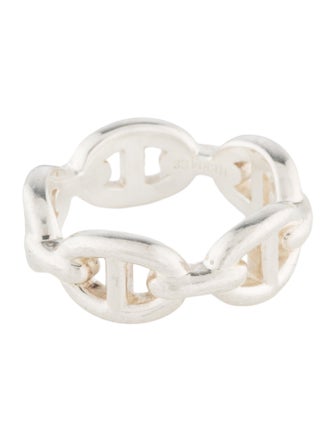 Hermès Chaîne d'Ancre Enchainee Ring, Small Model