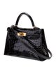 Hermès Shiny Alligator Mini Kelly Sellier 20