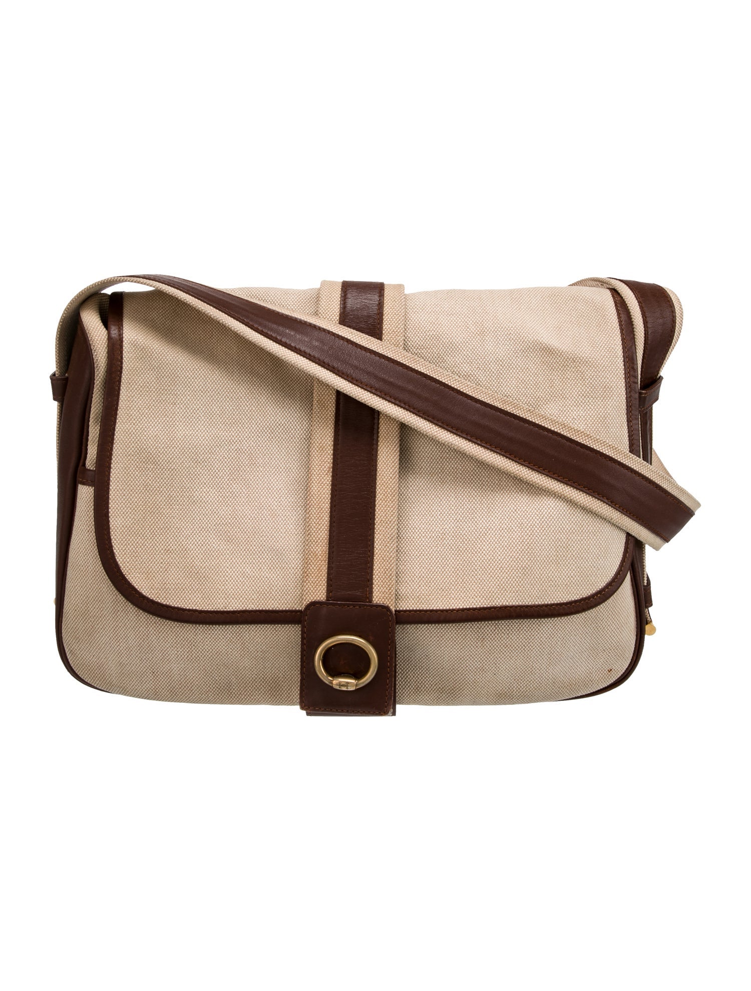 Hermès Toile Nouméa Shoulder Bag