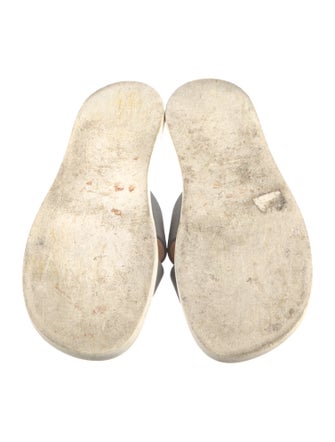 Hermès Izmir Leather Slides