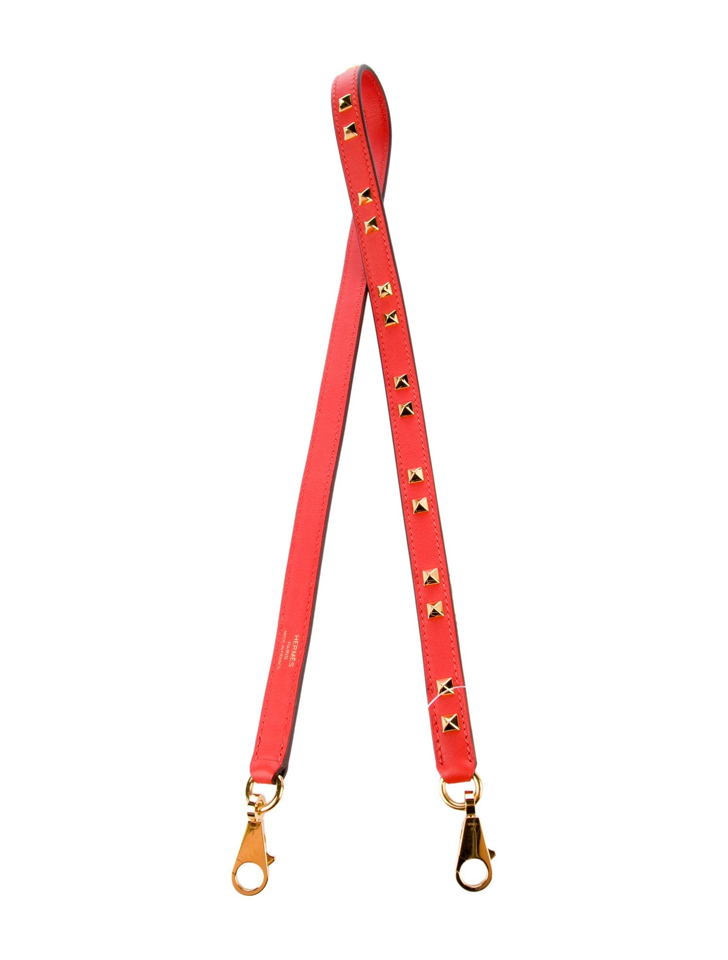 Hermès Swift Mini Dog Carres 16mm Bag Strap