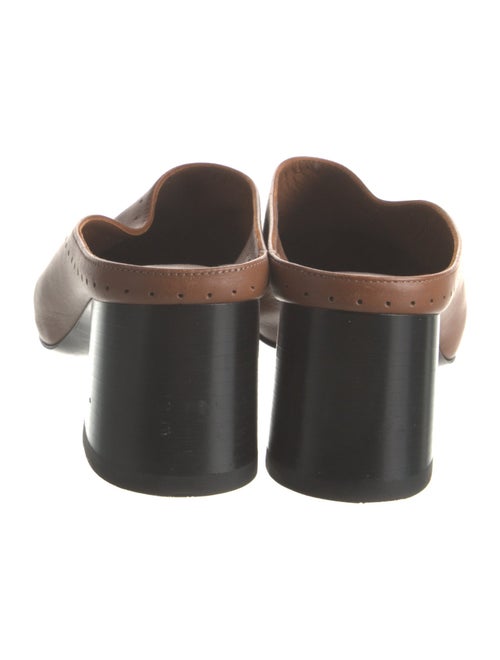 Hermès Trot Leather Mules