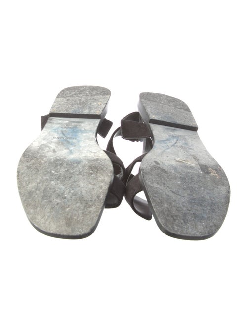 Hermès Eyra Suede Sandals