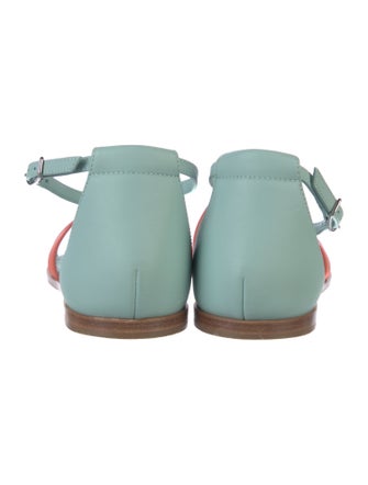 Hermès Santorini H Logo Sandals