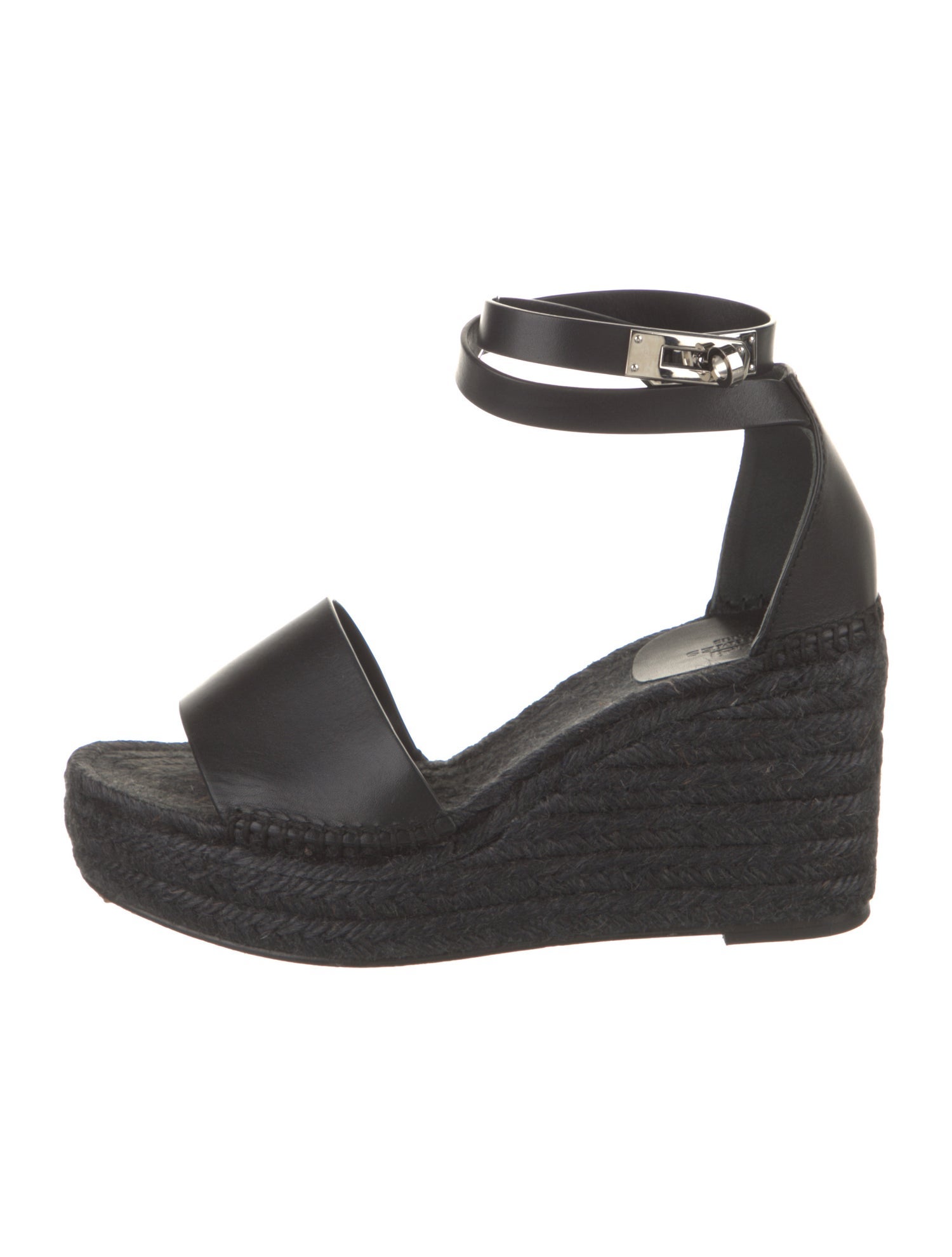 Hermès Tipoli Leather Espadrilles