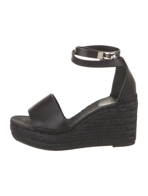 Hermès Tipoli Leather Espadrilles