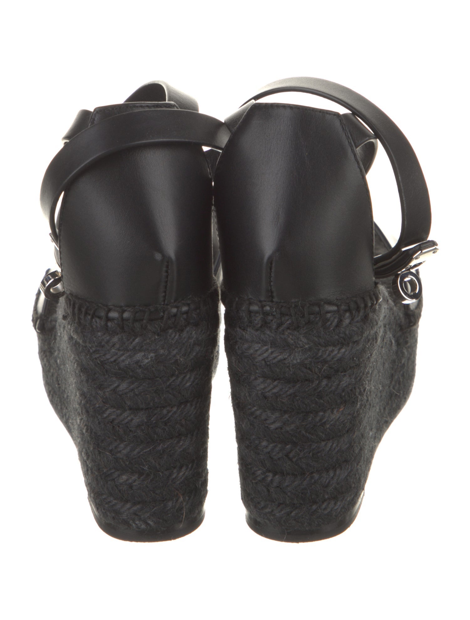 Hermès Tipoli Leather Espadrilles