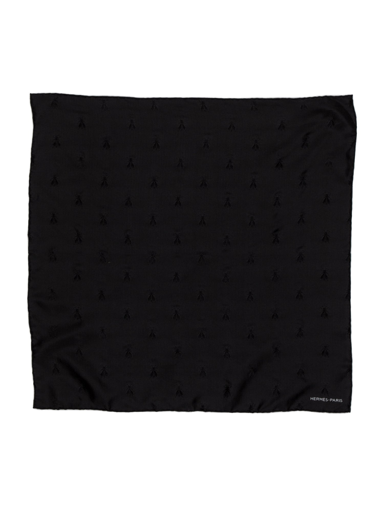 Hermès Silk Jacquard Pocket Square