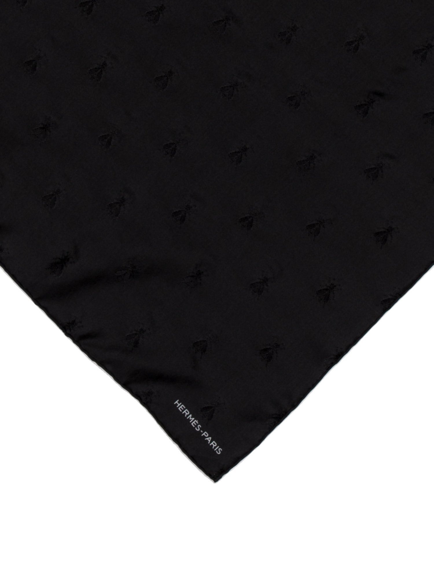 Hermès Silk Jacquard Pocket Square