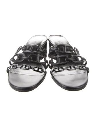 Hermès Tandem Chaîne d'Ancre Insignia Slides