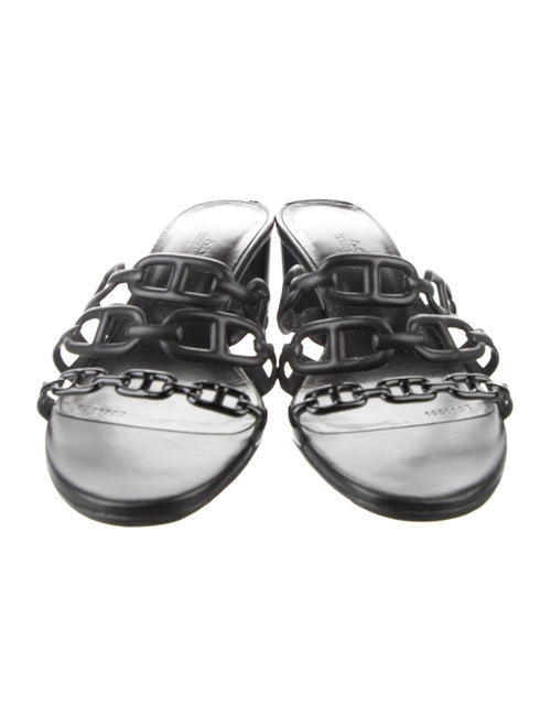 Hermès Tandem Chaîne d'Ancre Insignia Slides