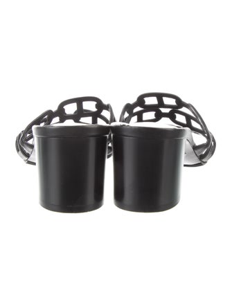 Hermès Tandem Chaîne d'Ancre Insignia Slides