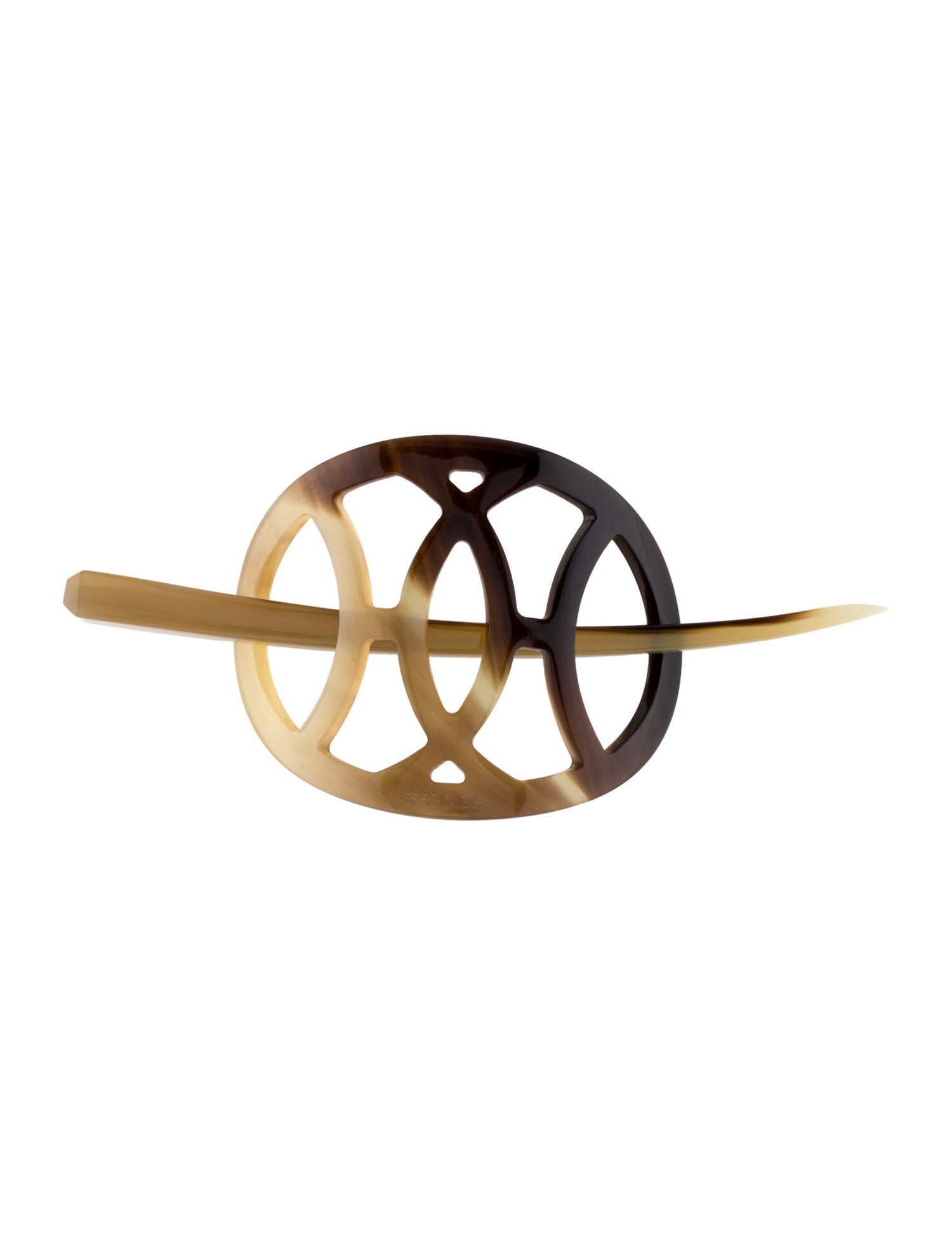 Hermès Buffalo Horn Hair Pin