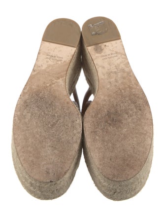 Hermès Ithea Leather Espadrilles