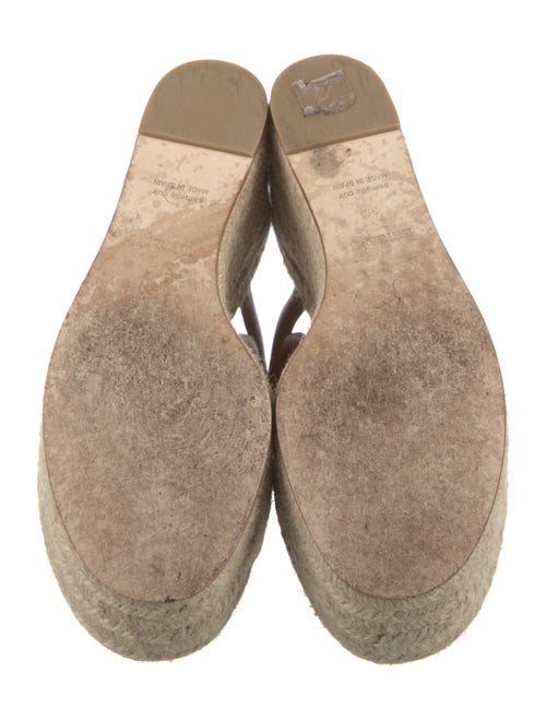 Hermès Ithea Leather Espadrilles